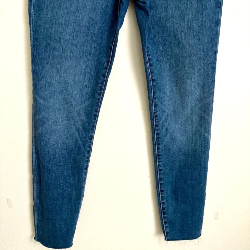 J. Crew Jeans Skinny 10” High Rise Raw Hem Sz 28 Inseam-26”